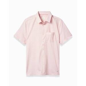 NEW TOES ON THE NOSE men's myrtle beach button up in rose